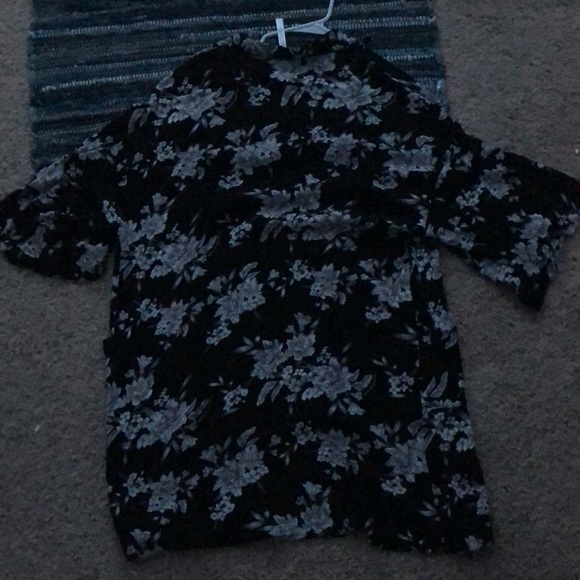 floral print robe - Picture 3 of 4